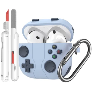 for Airpods 3 Case Cover,Shockproof Silicone Earphone Protector Compatible with Airpods 3rd Gen Cases with Cleaning Kit Support Wireless Charging Game Fans Gifts for Airpods 3 Case Cover,Shockproof Silicone Earphone Protector Compatible with Airpods 3rd Gen Cases with Cleaning Kit Support Wireless Charging Game Fans Gifts