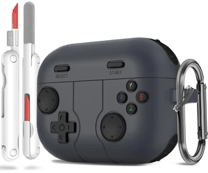 for Airpods 4 Silicone Case Game Controller with Cleaning Kit,Shockproof Earbuds Protector Compatible with Airpod 4th Generation Cases Cover Support Wireless Charging for Airpods 4 Silicone Case Game Controller with Cleaning Kit,Shockproof Earbuds Protector Compatible with Airpod 4th Generation Cases Cover Support Wireless Charging