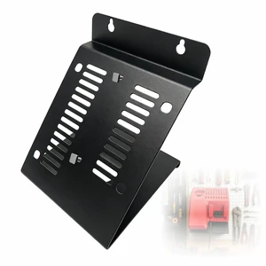 Wall Mount Charger Holder for Milwaukee M12 M18 with Ventilation Cutouts Detachable Packout Charger Holder is easytomount on pegboard, garage and workshop walls. Not an official Milwaukee product Wall Mount Charger Holder for Milwaukee M12 M18 with Ventilation Cutouts Detachable Packout Charger Holder is easytomount on pegboard, garage and workshop walls. Not an official Milwaukee product