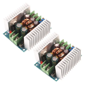 20A 300W CC CV Step Down Module Adjustable DC 6-40V to 1.2-36V Voltage Regulator Buck Converter Constant Current Power Supply Module (2pcs) 20A 300W CC CV Step Down Module Adjustable DC 6-40V to 1.2-36V Voltage Regulator Buck Converter Constant Current Power Supply Module (2pcs)