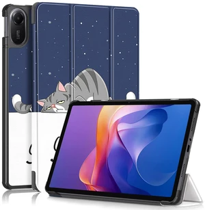 Case for Xiaomi Redmi Pad 2 11 Inch 2025, Lazy Cat Folding Folio, Ultra-Thin PU Leather, Stand Case Cover, Auto Wake/Sleep Case for Xiaomi Redmi Pad 2 11 Inch 2025, Lazy Cat Folding Folio, Ultra-Thin PU Leather, Stand Case Cover, Auto Wake/Sleep