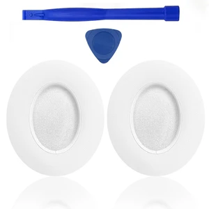 Replacement Ear Pads for Beats Studio 2 & Studio 3 Wired & Wireless Headphones, Replacement Ear Pads Cushion Cover Comfortable Durable Cushion (White) Replacement Ear Pads for Beats Studio 2 & Studio 3 Wired & Wireless Headphones, Replacement Ear Pads Cushion Cover Comfortable Durable Cushion (White)