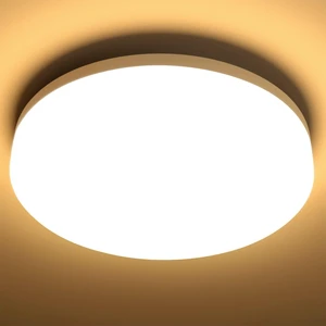 Lepro 8.7 inch Flush Mount LED Ceiling Light for Bathroom, 1250LM 15W Lepro 8.7 inch Flush Mount LED Ceiling Light for Bathroom, 1250LM 15W