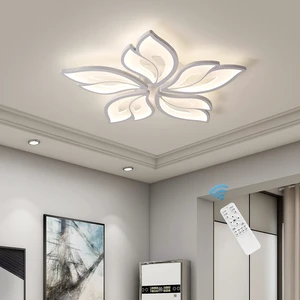 Garwarm LED Flush Mount Ceiling Light, Dimmable Modern Floral Ceiling Light Garwarm LED Flush Mount Ceiling Light, Dimmable Modern Floral Ceiling Light