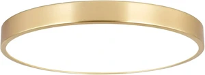 SOTTAE 12 Inch Brushed Gold Metal Flush Mount LED Ceiling Light, 3000-5000K 20W Thin Round Modern Low Profile Ceiling Light Fixtures for Bedroom, Living Room, Kitchen, Entryway, Bathroom SOTTAE 12 Inch Brushed Gold Metal Flush Mount LED Ceiling Light, 3000-5000K 20W Thin Round Modern Low Profile Ceiling Light Fixtures for Bedroom, Living Room, Kitchen, Entryway, Bathroom