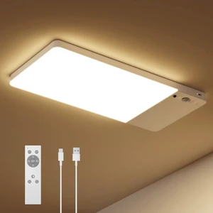 Rechargeable Motion Sensor Ceiling Light Upgraded, Battery Closet Light Rechargeable Motion Sensor Ceiling Light Upgraded, Battery Closet Light