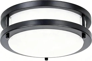 40W LED Flush Mount Ceiling Light Fixture, 400W Equivalent, 5000K Daylight 40W LED Flush Mount Ceiling Light Fixture, 400W Equivalent, 5000K Daylight