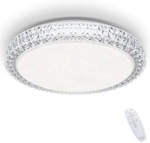 OOWOLF LED Ceiling Light, 40W 15.4 Inch Dimmable Ceiling Light Brightness Adjustable LED Fixture Lamp Modern Ceiling Lamp Close to Ceiling Lights for Bedroom Kitchen Living Room Lighting, 3000-6000K OOWOLF LED Ceiling Light, 40W 15.4 Inch Dimmable Ceiling Light Brightness Adjustable LED Fixture Lamp Modern Ceiling Lamp Close to Ceiling Lights for Bedroom Kitchen Living Room Lighting, 3000-6000K