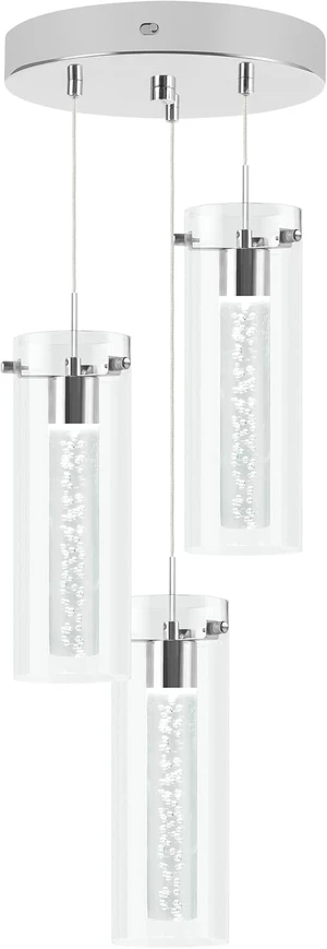 hykolity 3-Light Bubble Glass Pendant Light, 3CCT Dimmable LED Chandelier hykolity 3-Light Bubble Glass Pendant Light, 3CCT Dimmable LED Chandelier
