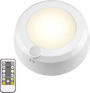 LUXSWAY Wireless Ceiling Light with RF Remote and Motion Detector, Cool Warm White Shower Light,Super Bright Battery Ceiling Light Timer for Closet Hallway Stair Gargage 5.67 Inch, 300Lumens LUXSWAY Wireless Ceiling Light with RF Remote and Motion Detector, Cool Warm White Shower Light,Super Bright Battery Ceiling Light Timer for Closet Hallway Stair Gargage 5.67 Inch, 300Lumens