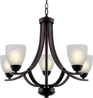 Kira Home Weston 24" Large Modern Transitional 5-Light Chandelier Kira Home Weston 24" Large Modern Transitional 5-Light Chandelier