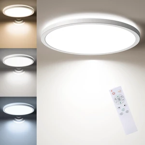 Matane Motion Sensor LED Ceiling Light with Remote, 12 Inch Wired Flush Mount Light 3000K 4000K 5000K, 2400LM Dimmable Motion Sensor Light Indoor for Closet Hallway Laundry Stairs White New Version Matane Motion Sensor LED Ceiling Light with Remote, 12 Inch Wired Flush Mount Light 3000K 4000K 5000K, 2400LM Dimmable Motion Sensor Light Indoor for Closet Hallway Laundry Stairs White New Version
