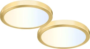 hykolity 9 Inch Selectable CCT LED Round Flat Panel Light,1800LM,2 Pack hykolity 9 Inch Selectable CCT LED Round Flat Panel Light,1800LM,2 Pack