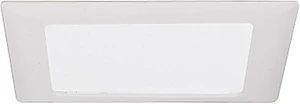 HALO 10P Recessed Ceiling Light Square Trim with Glass Albalite Lens, White,9.5" L x 1.2" W x 9.3" H HALO 10P Recessed Ceiling Light Square Trim with Glass Albalite Lens, White,9.5" L x 1.2" W x 9.3" H