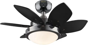 Westinghouse Lighting 7224300 Quince 24-Inch Gun Metal Indoor Ceiling Fan, Light Kit with Opal Frosted Glass Westinghouse Lighting 7224300 Quince 24-Inch Gun Metal Indoor Ceiling Fan, Light Kit with Opal Frosted Glass