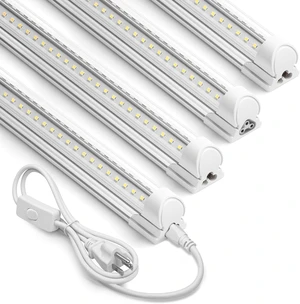 Barrina T8 LED Shop Lights 2FT, 20W 3000LM 6500K, 4 Pack High Output Tube Barrina T8 LED Shop Lights 2FT, 20W 3000LM 6500K, 4 Pack High Output Tube