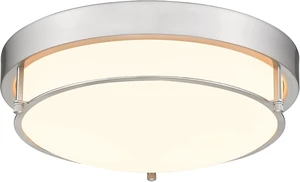 Close to Ceiling Light Fixtures, Bushed Nickel Farmhouse Ceiling Light with 2 Light for Laundry Kitchen Bedroom Bathroom, 4822-BN Close to Ceiling Light Fixtures, Bushed Nickel Farmhouse Ceiling Light with 2 Light for Laundry Kitchen Bedroom Bathroom, 4822-BN
