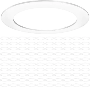 Sunco 100 Pack 6 Inch Recessed Light Goof Ring, White, Matte Finish Sunco 100 Pack 6 Inch Recessed Light Goof Ring, White, Matte Finish