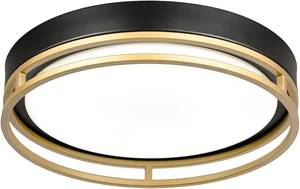 12.5 Inch LED Flush Mount Ceiling Light Fixture, 26W, Super Bright 1700 Lumens, 3 Color 3000K/4000K/5000K, Dimmable Ceiling Lamp for Bedroom Hallway Bathroom Kitchen Laundry (Black Gold) 12.5 Inch LED Flush Mount Ceiling Light Fixture, 26W, Super Bright 1700 Lumens, 3 Color 3000K/4000K/5000K, Dimmable Ceiling Lamp for Bedroom Hallway Bathroom Kitchen Laundry (Black Gold)