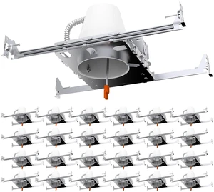 Sunco 24 Pack 4 Inch Recessed Lighting Housing, New Construction Can Sunco 24 Pack 4 Inch Recessed Lighting Housing, New Construction Can