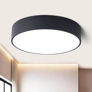 Modern Dimmable LED Flush Mount Ceiling Light Fixture,5CCT,15.74in Modern Dimmable LED Flush Mount Ceiling Light Fixture,5CCT,15.74in