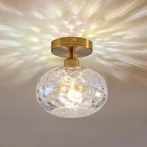 7.9 Small Semi Flush Mount Ceiling Light ,Rainbow Hallway Light Fixtures 7.9 Small Semi Flush Mount Ceiling Light ,Rainbow Hallway Light Fixtures