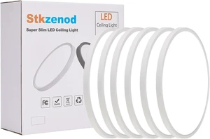 6PK 12inch LED Flush Mount Ceiling Lights,5CCT Selectable 2700K-6500K,24W 2500LM Close to Ceiling Light Fixtures for Bedroom Kitchen Hallway Laundry, White 6PK 12inch LED Flush Mount Ceiling Lights,5CCT Selectable 2700K-6500K,24W 2500LM Close to Ceiling Light Fixtures for Bedroom Kitchen Hallway Laundry, White