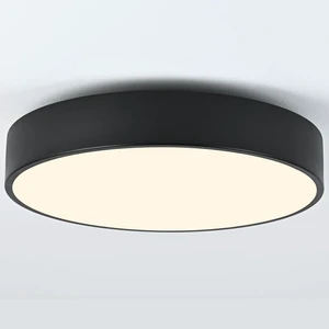 3-Light Modern Black Flush Mount Ceiling Light 15.8 Inch 3-Light Modern Black Flush Mount Ceiling Light 15.8 Inch