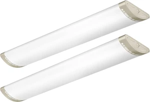 4FT Dimmable LED Kitchen Puff Ceiling Light 40W 4000K, 2 Pack 4FT Dimmable LED Kitchen Puff Ceiling Light 40W 4000K, 2 Pack