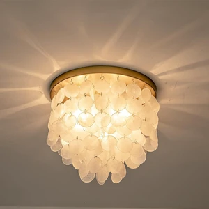 3-Lights Capiz Shell Ceiling Light Fixtures, Gold Boho Flush Mount Ceiling Light for Living Room, Bedroom, Kitchen Island, Foyer, Entryway, Seashell Coastal 3-Lights Capiz Shell Ceiling Light Fixtures, Gold Boho Flush Mount Ceiling Light for Living Room, Bedroom, Kitchen Island, Foyer, Entryway, Seashell Coastal