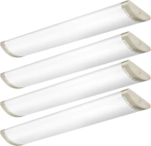 4FT Dimmable LED Kitchen Puff Ceiling Light 40W 4000K, 4 Pack 4FT Dimmable LED Kitchen Puff Ceiling Light 40W 4000K, 4 Pack