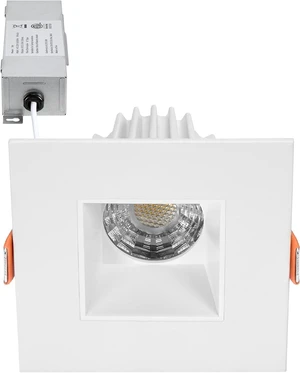 Maxxima 2" Recessed Anti-Glare LED Downlight, White, 500 Lumens, 5 CCT Maxxima 2" Recessed Anti-Glare LED Downlight, White, 500 Lumens, 5 CCT