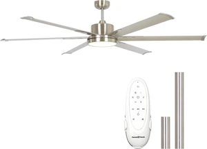 Industrial Ceiling Fans with Lights and Remote, 65 Inch Large Ceiling Fan Industrial Ceiling Fans with Lights and Remote, 65 Inch Large Ceiling Fan