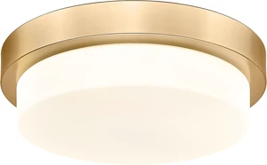 13" Gold LED Flush Mount Ceiling Light, 24W, 5CCT