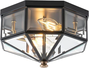 10.25 Inch Copper Outdoor Flush Mount Ceiling Light Fixture 10.25 Inch Copper Outdoor Flush Mount Ceiling Light Fixture