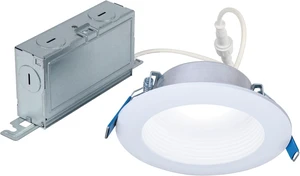 HALO LT 4 inch Baffle Canless LED Recessed Light 5CCT 650 lm HALO LT 4 inch Baffle Canless LED Recessed Light 5CCT 650 lm