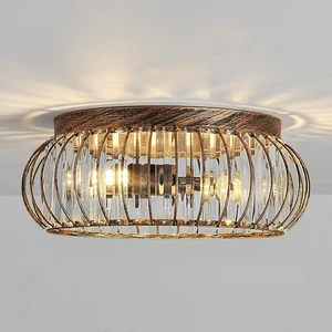 YYJLX Modern Crystal Ceiling Light Oil Rubbed Bronze Flush Mount Ceiling Light Fixture 3 Light Ceiling Chandelier for Hallway Bedroom Bathroom Foyer Living Room Dining Room Kitchen. YYJLX Modern Crystal Ceiling Light Oil Rubbed Bronze Flush Mount Ceiling Light Fixture 3 Light Ceiling Chandelier for Hallway Bedroom Bathroom Foyer Living Room Dining Room Kitchen.