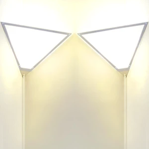 2 Pack Corner Light, Modern Corner Ceiling Light for Living Room, Bedroom, Office - White 2 Pack Corner Light, Modern Corner Ceiling Light for Living Room, Bedroom, Office - White