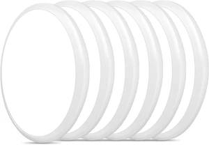6 Pack 12 Inch Round LED Ceiling Light Fixture, 6500K Daylight Outdoor/Indoor Ceiling Light Fixture, 24W IP54 Waterproof Flat Round White Ceiling Lamp for Living Room Laundry Bedroom Hallway 6 Pack 12 Inch Round LED Ceiling Light Fixture, 6500K Daylight Outdoor/Indoor Ceiling Light Fixture, 24W IP54 Waterproof Flat Round White Ceiling Lamp for Living Room Laundry Bedroom Hallway