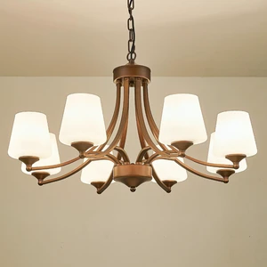 8-Light Large Rustic Chandeliers with Frosted Milky White Glass, Classic 30Pendant Ceiling Light, Oil Rubbed Bronze Durable Metal Hanging Fixture for Dining Room, Living Room, Kitchen, Farmhouse 8-Light Large Rustic Chandeliers with Frosted Milky White Glass, Classic 30Pendant Ceiling Light, Oil Rubbed Bronze Durable Metal Hanging Fixture for Dining Room, Living Room, Kitchen, Farmhouse