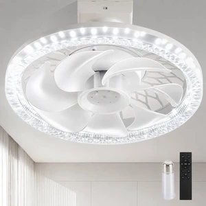 Light Socket Fan with Light and Remote Control 12 Inch, Light Socket Ceiling Fan, Screw in Ceiling Fan in Light Socket, Dimmable LED Light Bulb Fan with Remote, 4 Speeds for Bedroom Closet Kitchen Light Socket Fan with Light and Remote Control 12 Inch, Light Socket Ceiling Fan, Screw in Ceiling Fan in Light Socket, Dimmable LED Light Bulb Fan with Remote, 4 Speeds for Bedroom Closet Kitchen