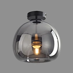 Nordic Mid Century Corridor Globe Semi Flush Mount Ceiling Light Fixture Amber Smoke Grey Glass Ceiling Lighting Simple Mini Ceiling Lamp for Aisle Porch Stairway Closet Kitchen Nordic Mid Century Corridor Globe Semi Flush Mount Ceiling Light Fixture Amber Smoke Grey Glass Ceiling Lighting Simple Mini Ceiling Lamp for Aisle Porch Stairway Closet Kitchen