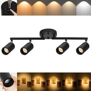 LED Track Lighting Kit 48W Track Light,Flexibly Rotatable Head(Black) LED Track Lighting Kit 48W Track Light,Flexibly Rotatable Head(Black)