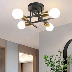 Modern Ceiling Light Fixture, Sputnik Chandelier, Mid Century Vintage Industrial Pendant Lighting for Living Room Bedroom Kitchen Dining Room Farmhouse Modern Ceiling Light Fixture, Sputnik Chandelier, Mid Century Vintage Industrial Pendant Lighting for Living Room Bedroom Kitchen Dining Room Farmhouse