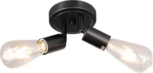 Semi Flush Mount 2Light Ceiling Light Matte Black with E26 Base Modern Chandelier for Farmhouse Kitchen Dining Room Bedroom Study Living Room. Semi Flush Mount 2Light Ceiling Light Matte Black with E26 Base Modern Chandelier for Farmhouse Kitchen Dining Room Bedroom Study Living Room.