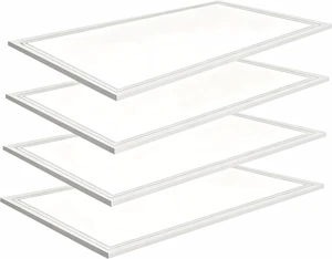2x4 LED Flat Panel Light 4 Pack,7800LM Drop Ceiling Light Office Light Fixture 0-10V Dimmable 5000K Recessed Drop Ceiling Troffer Light for Shop Commercial Classroom Gym ETL Listed 2x4 LED Flat Panel Light 4 Pack,7800LM Drop Ceiling Light Office Light Fixture 0-10V Dimmable 5000K Recessed Drop Ceiling Troffer Light for Shop Commercial Classroom Gym ETL Listed
