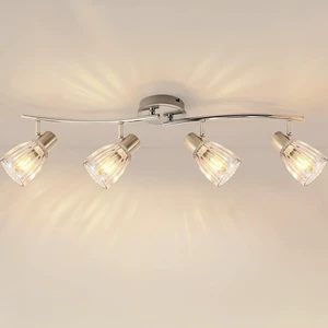 HiBay 4-Light Track Lighting Modern, Adjustable Ceiling Light Fixture HiBay 4-Light Track Lighting Modern, Adjustable Ceiling Light Fixture