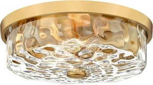 Flush Mount Ceiling Light with Water Ripple Glass Shade, Modern 3-Light Ceiling-Mount Light Fixtures for Bedroom Living Room Gold Metal Farmhous Ceiling Lamp for Lighting and Decoration Flush Mount Ceiling Light with Water Ripple Glass Shade, Modern 3-Light Ceiling-Mount Light Fixtures for Bedroom Living Room Gold Metal Farmhous Ceiling Lamp for Lighting and Decoration