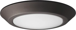 Nuvo 62/1163, 1-Light Flush Mount Ceiling Light Fixture, Mahogany Bronze Nuvo 62/1163, 1-Light Flush Mount Ceiling Light Fixture, Mahogany Bronze
