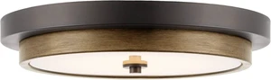 Kira Home Hermosa 14" Modern Integrated LED Semi Flush Mount Ceiling Light Kira Home Hermosa 14" Modern Integrated LED Semi Flush Mount Ceiling Light